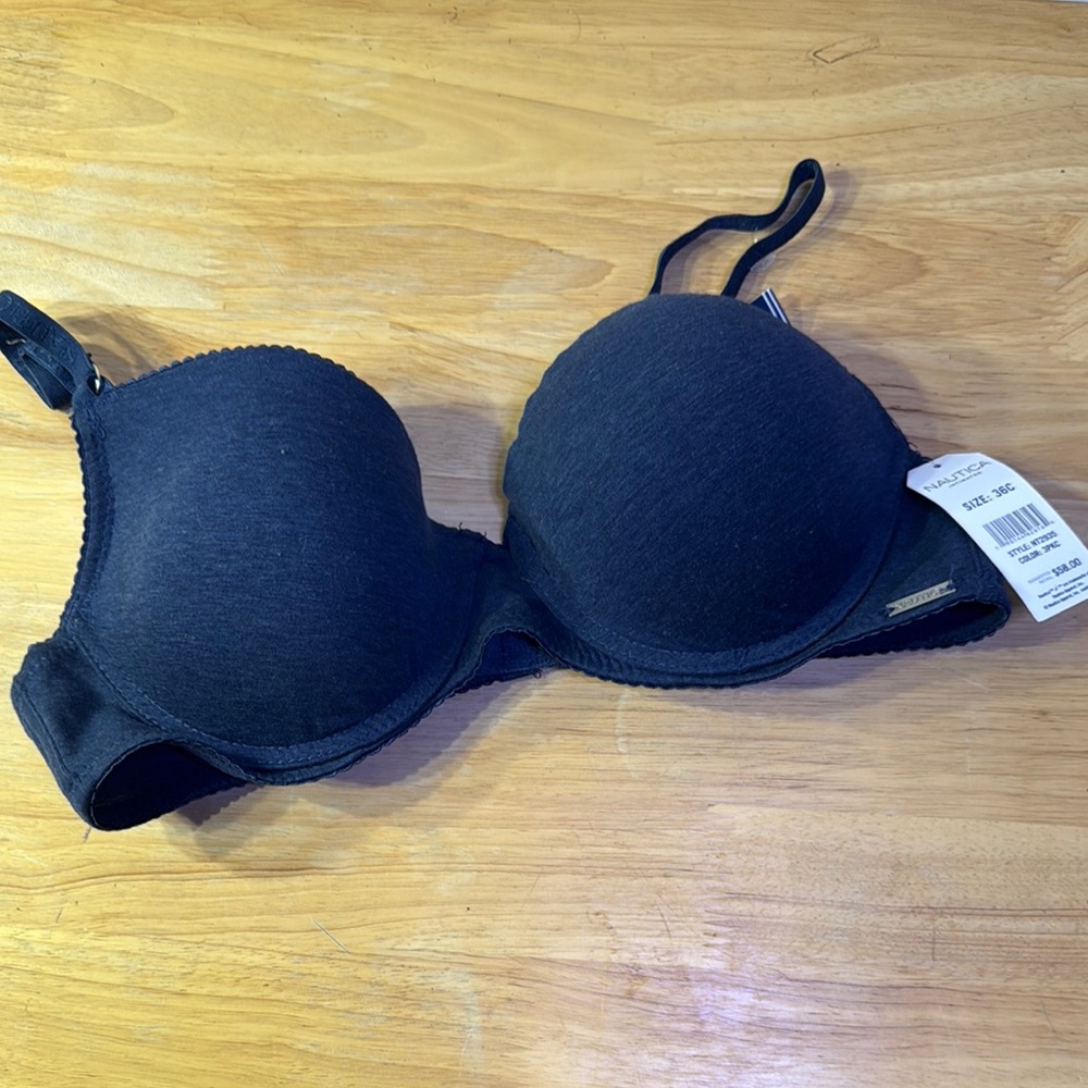 Nautica, Blue, 36C, NWT bra, Underwire